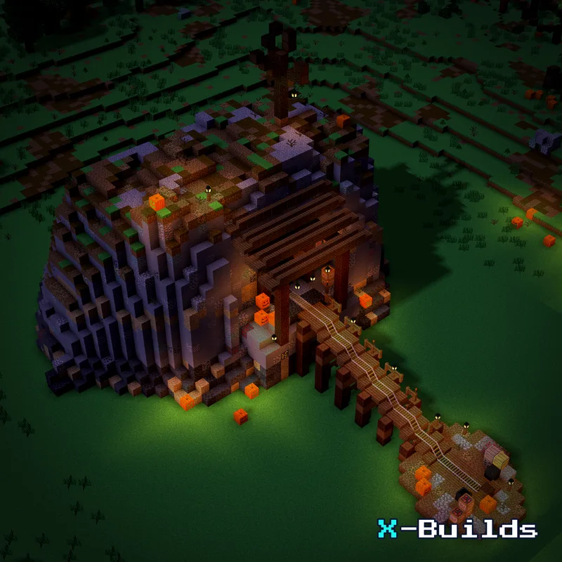 Abandoned Mine, a Minecraft other build