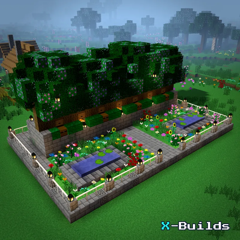 Honey & Honeycomb Farm, a Minecraft farm build