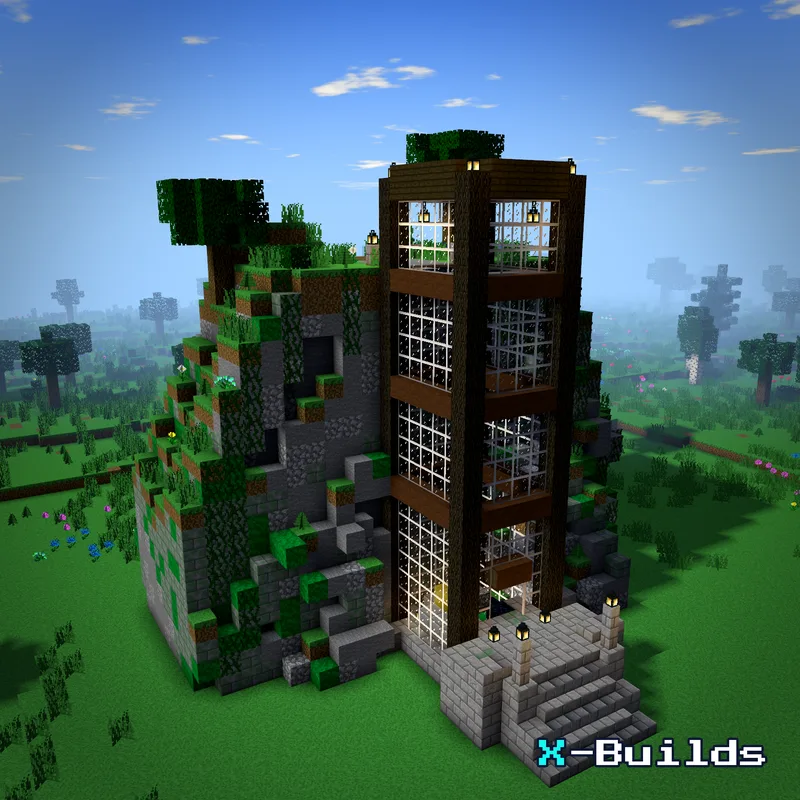 Redstone Elevator, a Minecraft redstone build