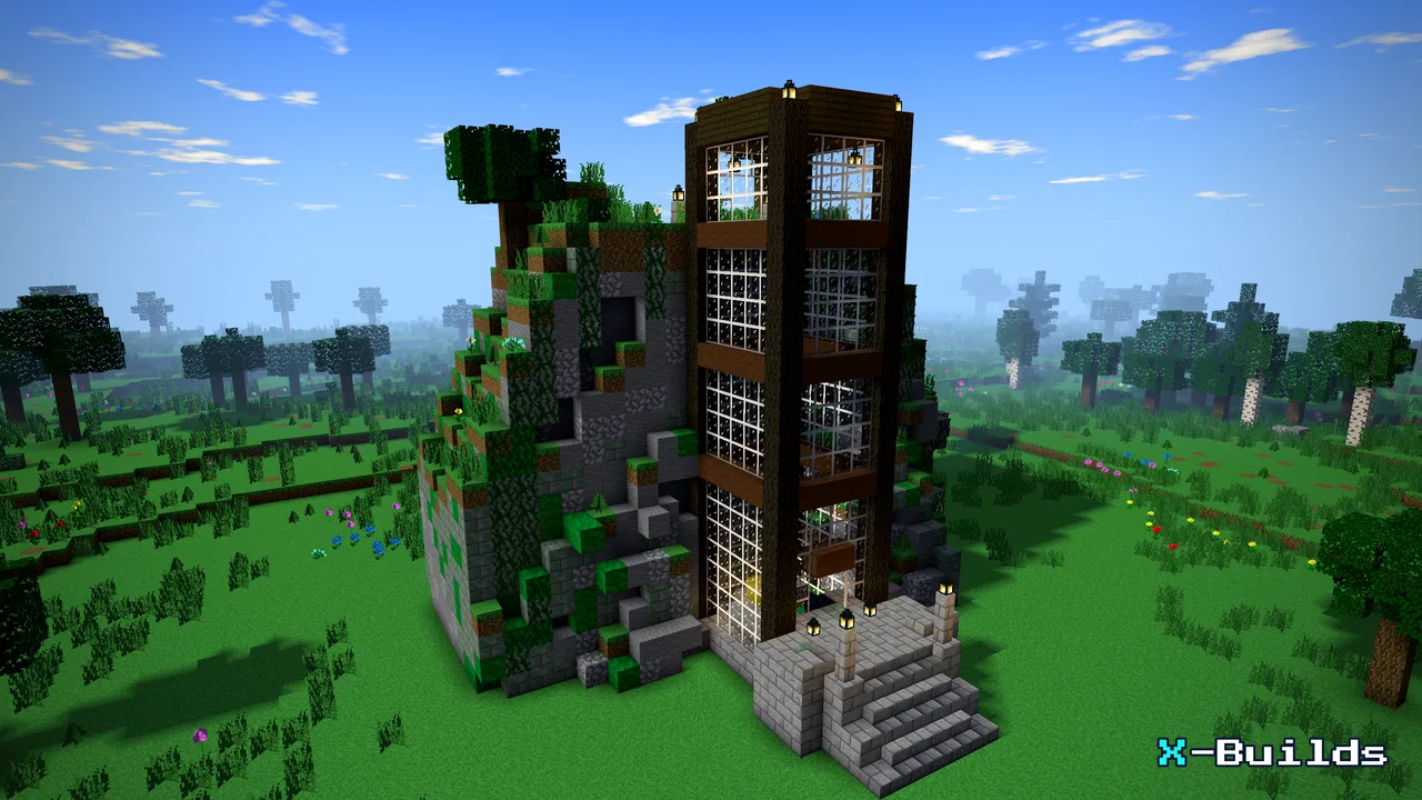 Redstone Elevator, a Minecraft build